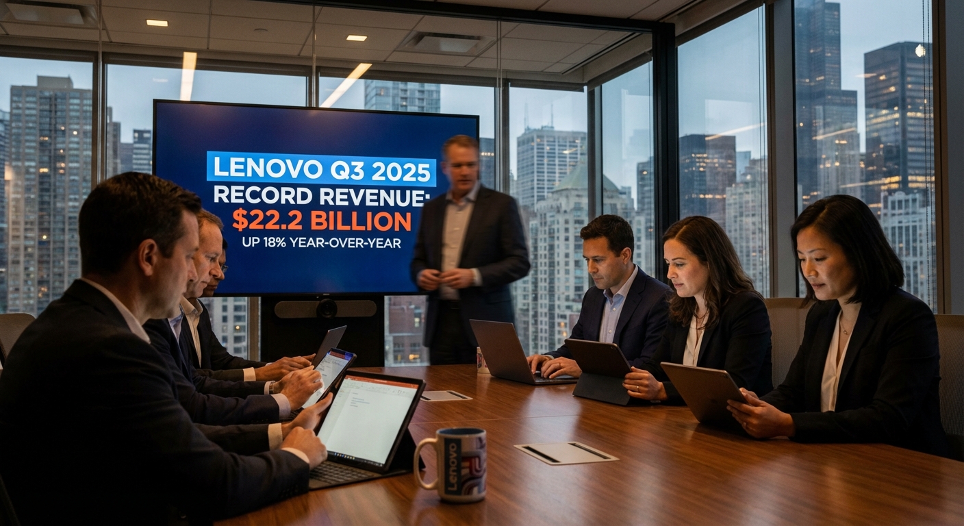 Lenovos Triumph: Wie Künstliche Intelligenz die Technologieindustrie Transformiert und Investitionen in AI Gigafactories Rechtfertigt