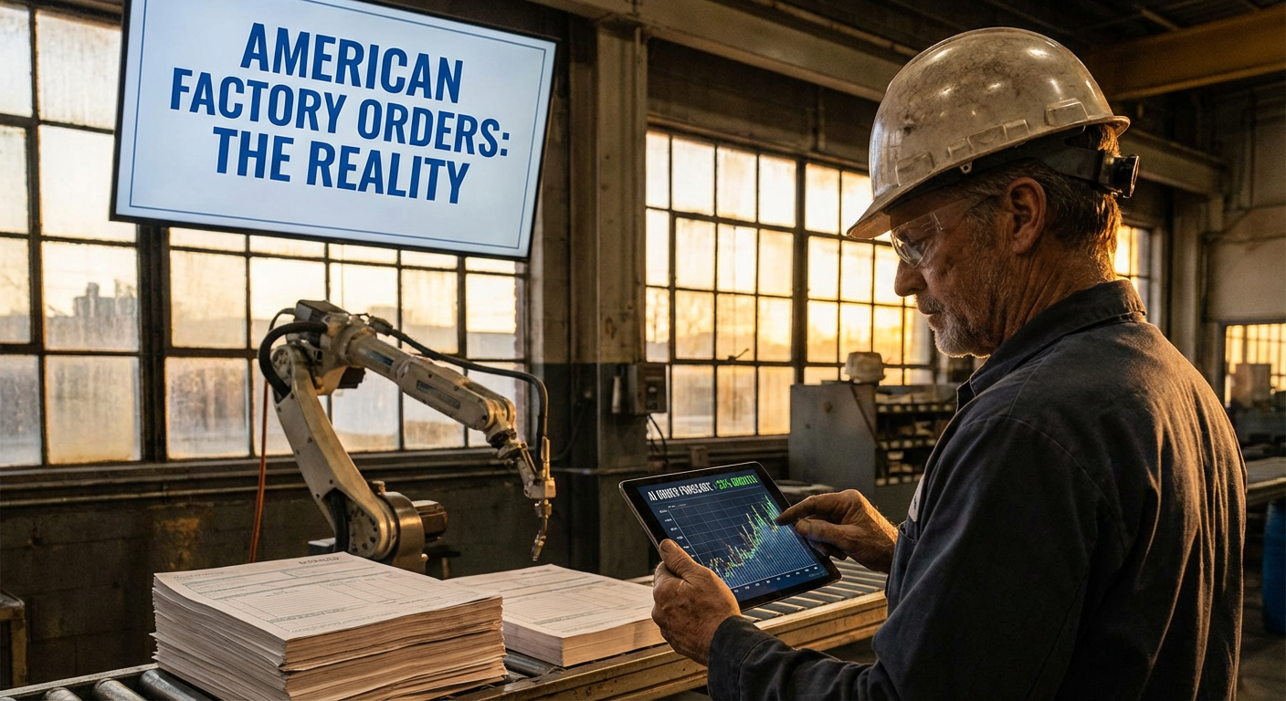 Die Realität Amerikanischer Fabrikbestellungen: Warum Künstliche Intelligenz der Fehlende Katalysator für Wirtschaftswachstum Ist