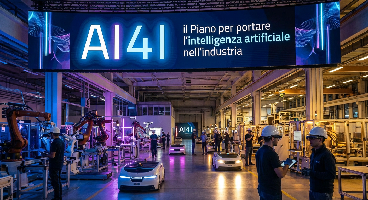 AI4I: Der strategische Plan, der die italienische Industrie transformieren wird