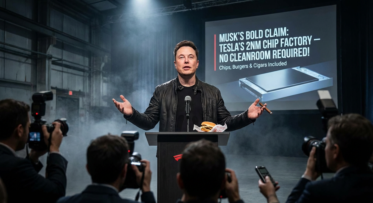 Die Revolution der AI Gigafactories: Warum Musk Recht Hat, die Paradigmen der Halbleiterherstellung in Frage zu Stellen